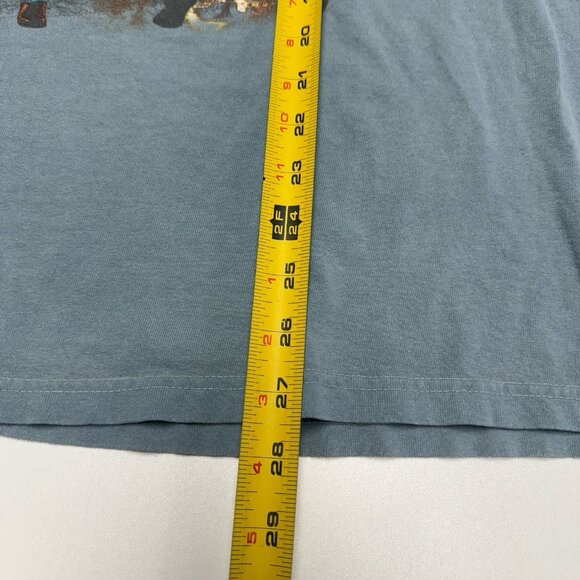 Vintage The Oak Ridge Boys T Shirt Mens L 23x27.5 Blue Band Tee - Picture 9 of 9